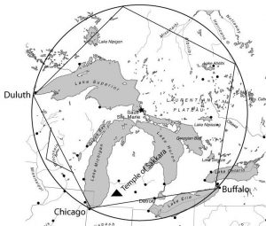 Great Lakes soo etc map